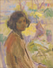 Studio di una ragazza - Elemér Halász-Hradil — vista dell’opera