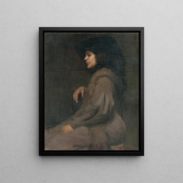 Elemr HalszHradil - Study of a Model.webp