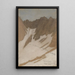 Verso le montagne - Elemér Halász-Hradil — quadro incorniciato alla parete