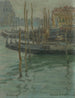Gondole di Venezia - Elemér Halász-Hradil — vista dell’opera