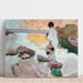 Riproduzione del dipinto Elena a Cala de Saint Vincent - Joaquín Sorolla