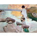 Riproduzione del dipinto Elena a Cala de Saint Vincent - Joaquín Sorolla