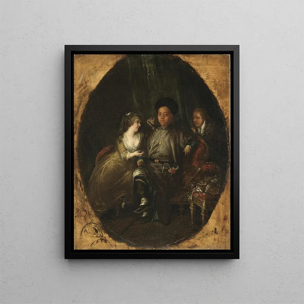 Choi Afock Aurora Taube e Olof Lindahl - Elias Martin — quadro incorniciato alla parete