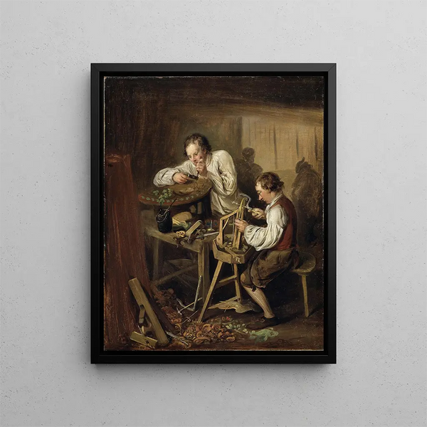 Les ébènes - Elias Martin — quadro incorniciato alla parete