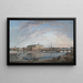 Vista di Stoccolma III - Elias Martin — quadro incorniciato alla parete