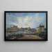 Vista di Stoccolma IV - Elias Martin — quadro incorniciato alla parete