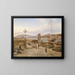 Vista su Buda - Elias Pieter van Bommel — quadro incorniciato alla parete
