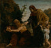 Elia che riceve del pane dalla vedova di Sarepta - Giovanni Lanfranco — vista dell’opera
