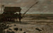 Cabane de pêche près de la jetée, Viareggio, Italie - Elihu Vedder — vista dell’opera