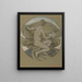 Gloire du matin - Elihu Vedder — quadro incorniciato alla parete