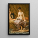 Odalisque - Elihu Vedder — quadro incorniciato alla parete