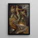 Le Parche che riuniscono le stelle - Elihu Vedder — quadro incorniciato alla parete