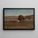 Il Sphinx - Elihu Vedder — quadro incorniciato alla parete