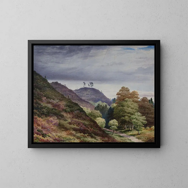 Collina di Cofton - Elijah Walton — quadro incorniciato alla parete