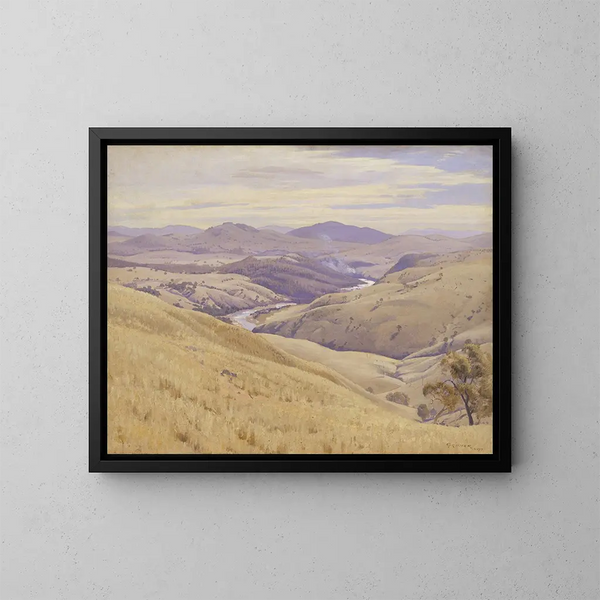 Weetangera Canberra - Elioth Gruner — quadro incorniciato alla parete