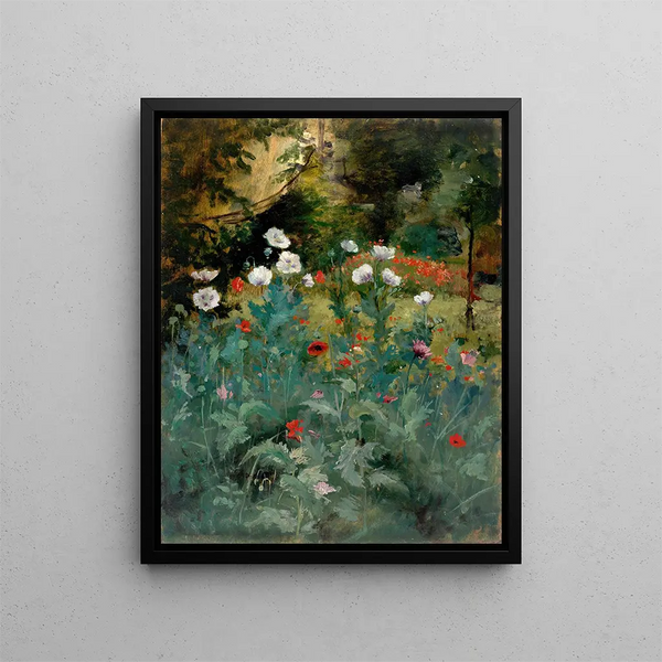 Coquelicots - Eliphalet Fraser Andrews — quadro incorniciato alla parete