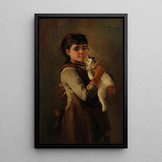 Elisa Baronin von RansonnetVillezNemes - Zwei Ktzchen.webp