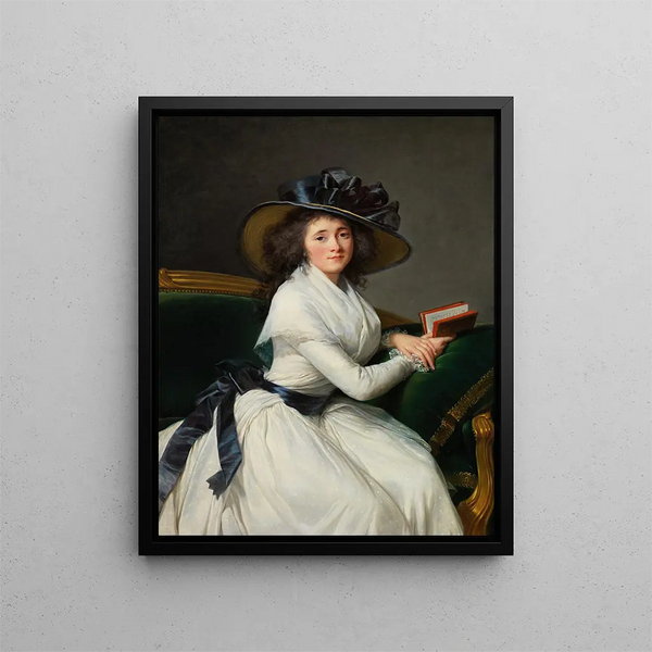 Comtesse de la Châtre Marie Charlotte Louise Perrette Aglaé Bontemps - Elisabeth Louise Vigée Le Brun — quadro incorniciato alla parete