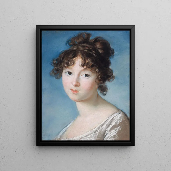 La Principessa Radziwill 1781-1808 - Elisabeth Louise Vigée Le Brun — quadro incorniciato alla parete