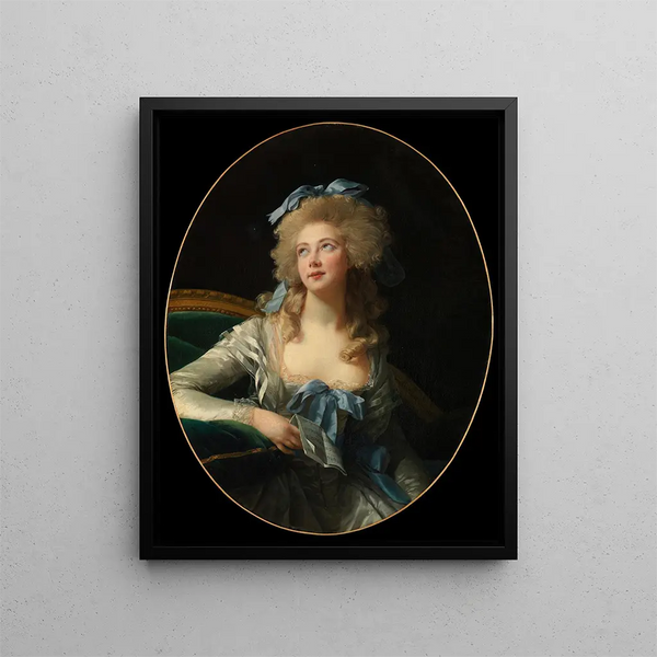 Madame Grand Noël Catherine Vorlé 1761-1835 - Elisabeth Louise Vigée Le Brun — quadro incorniciato alla parete