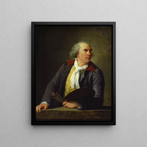 Ritratto di Hubert Robert - Elisabeth Louise Vigée Le Brun — quadro incorniciato alla parete
