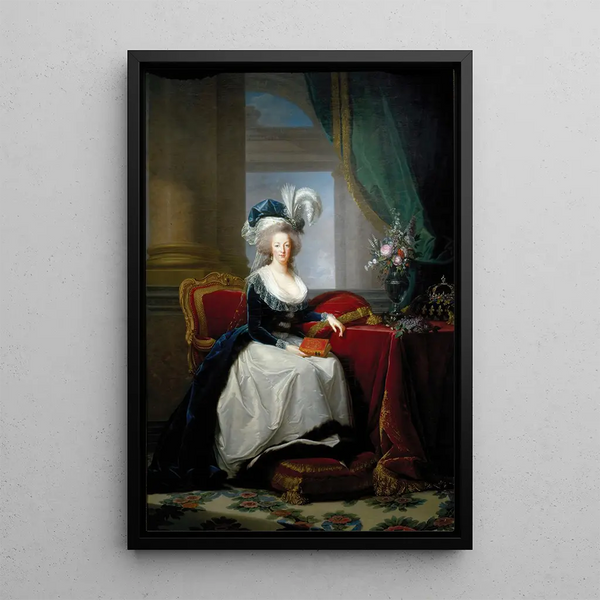 Riproduzione del dipinto Ritratto di Maria Antonietta, regina di Francia - Elisabeth Louise Vigée Le Brun