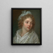 Ritratto di una giovane donna - Élisabeth Louise Vigée Le Brun — quadro incorniciato alla parete