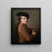 Il fratello degli artisti - Élisabeth Louise Vigée Le Brun — quadro incorniciato alla parete
