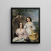 Fratelli e Sorelle - Élisabeth Modell — quadro incorniciato alla parete