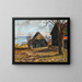 sul Bodden di Saaler - Elisabeth von Eicken — quadro incorniciato alla parete