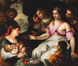 La scoperta di Mosè - Elisabetta Sirani — vista dell’opera