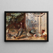 Angolo del cortile - Elise Konstantin Hansen — quadro incorniciato alla parete