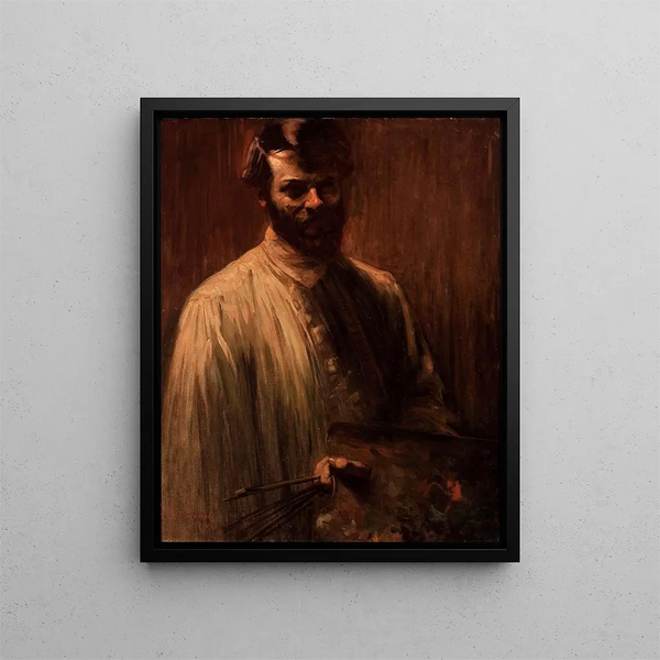 Autoritratto - Eliseu Visconti — quadro incorniciato alla parete