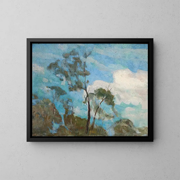 Cu di Teresópolis - Eliseu Visconti — quadro incorniciato alla parete