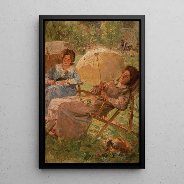 Cure de soleil - Eliseu Visconti — quadro incorniciato alla parete
