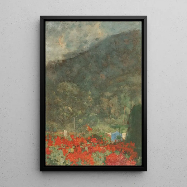 Effetto mattutino - Eliseu Visconti — quadro incorniciato alla parete