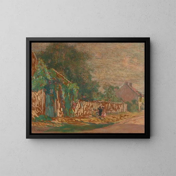 Fleurs de la rue - Eliseu Visconti — quadro incorniciato alla parete