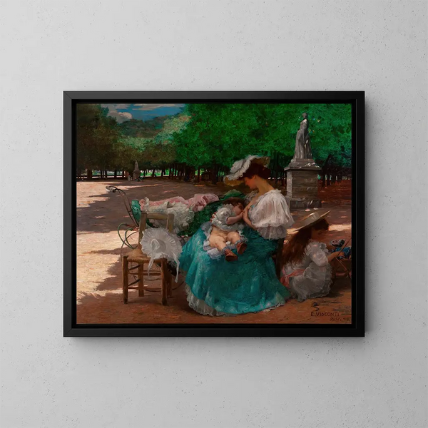 Maternità - Eliseu Visconti — quadro incorniciato alla parete