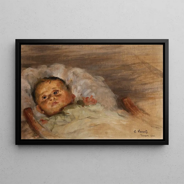 Mon petit-fils - Eliseu Visconti — quadro incorniciato alla parete