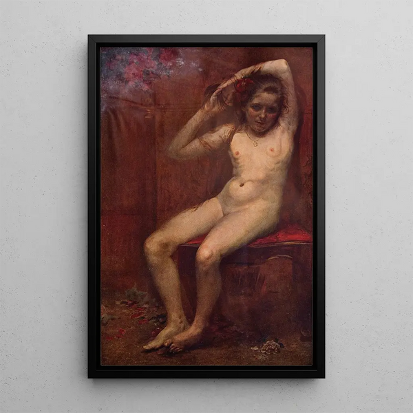 Printemps - Eliseu Visconti — quadro incorniciato alla parete