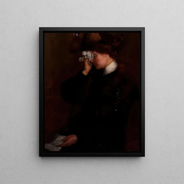 La lettre - Eliseu Visconti — quadro incorniciato alla parete
