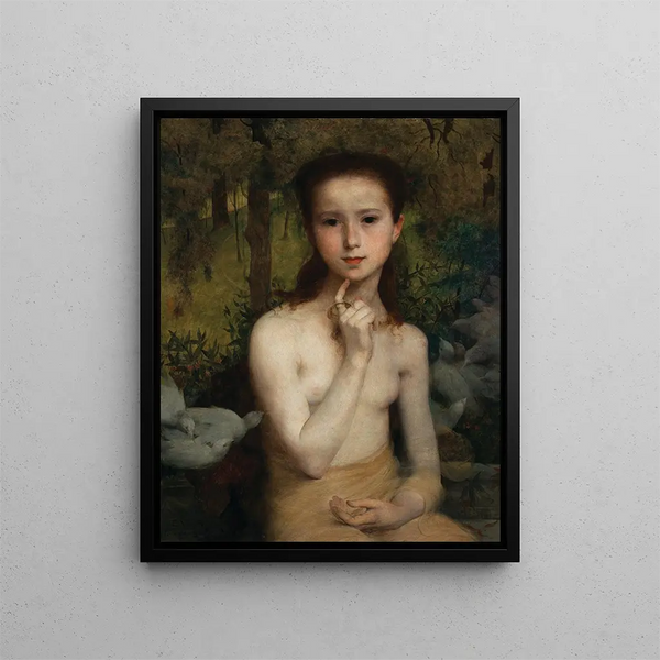 Gioventù - Eliseu Visconti — quadro incorniciato alla parete