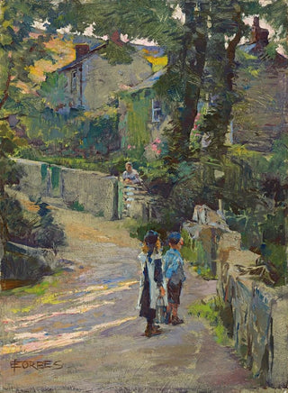 Elizabeth Adela Forbes - Off To School.webp