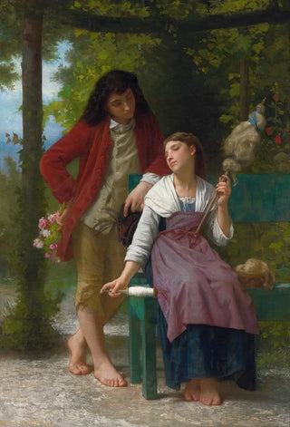 Elizabeth Jane Gardner Bouguereau - Before The Engagement.webp