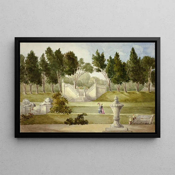 Elizabeth Murray - Garden at Clifton Hall.webp
