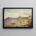 Vista delle colline di Wicklow - Elizabeth Murray — quadro incorniciato alla parete