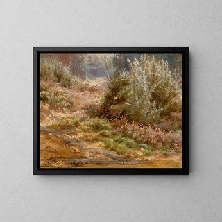 Elizabeth Strong - Wildflowers by a Stream.webp