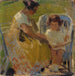 Elle Lanzer e sua figlia Bettina - Otto Friedrich — vista dell’opera