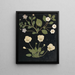 Album di fiori in carta ritagliata pl. 11 - Ellen W. — quadro incorniciato alla parete