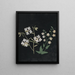 Album di fiori in carta ritagliata Pl21 - Ellen W. — quadro incorniciato alla parete